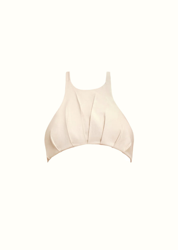 YENI CROP TOP - IVORY