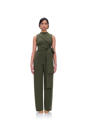 EDAR JUMPSUIT - OLIVE