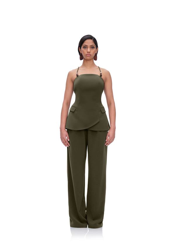 VARU TOP - OLIVE