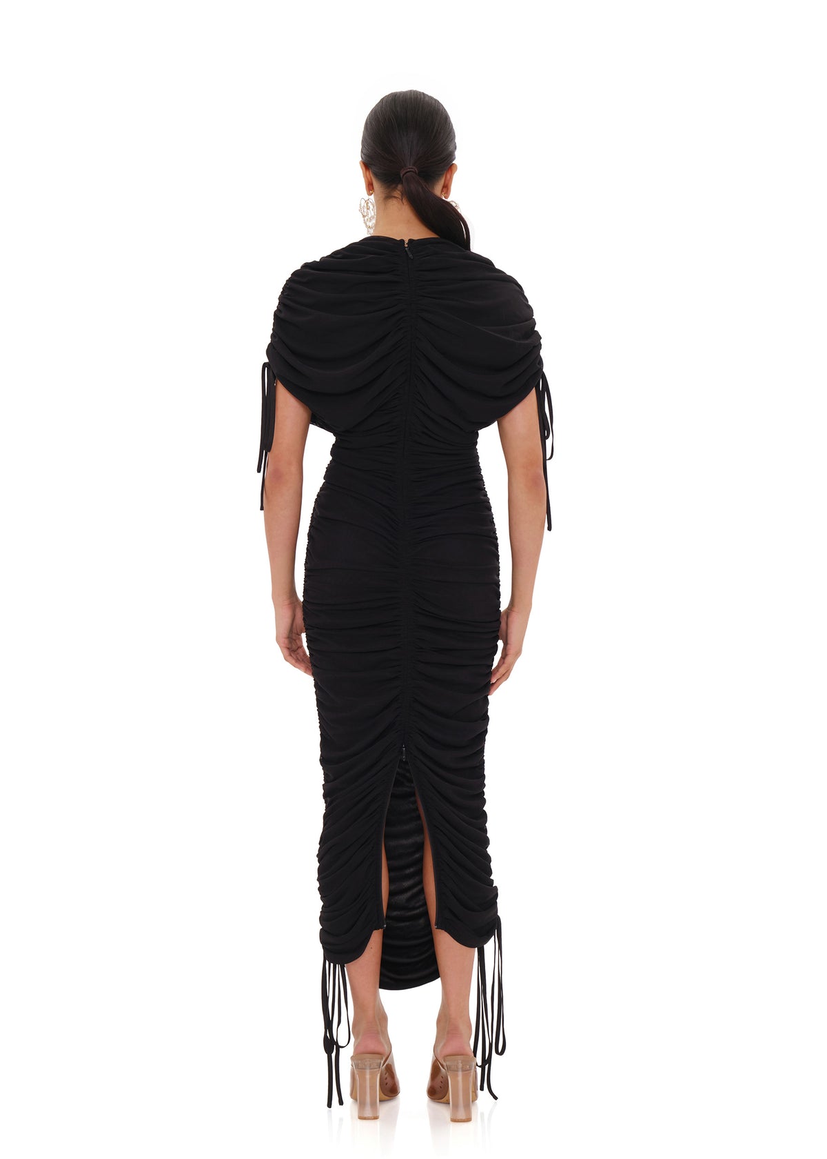 RATU MESH DRESS - BLACK