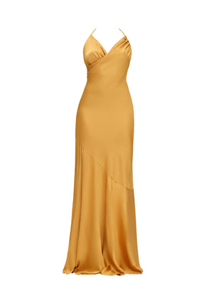 TIRO DRESS - MUSTARD