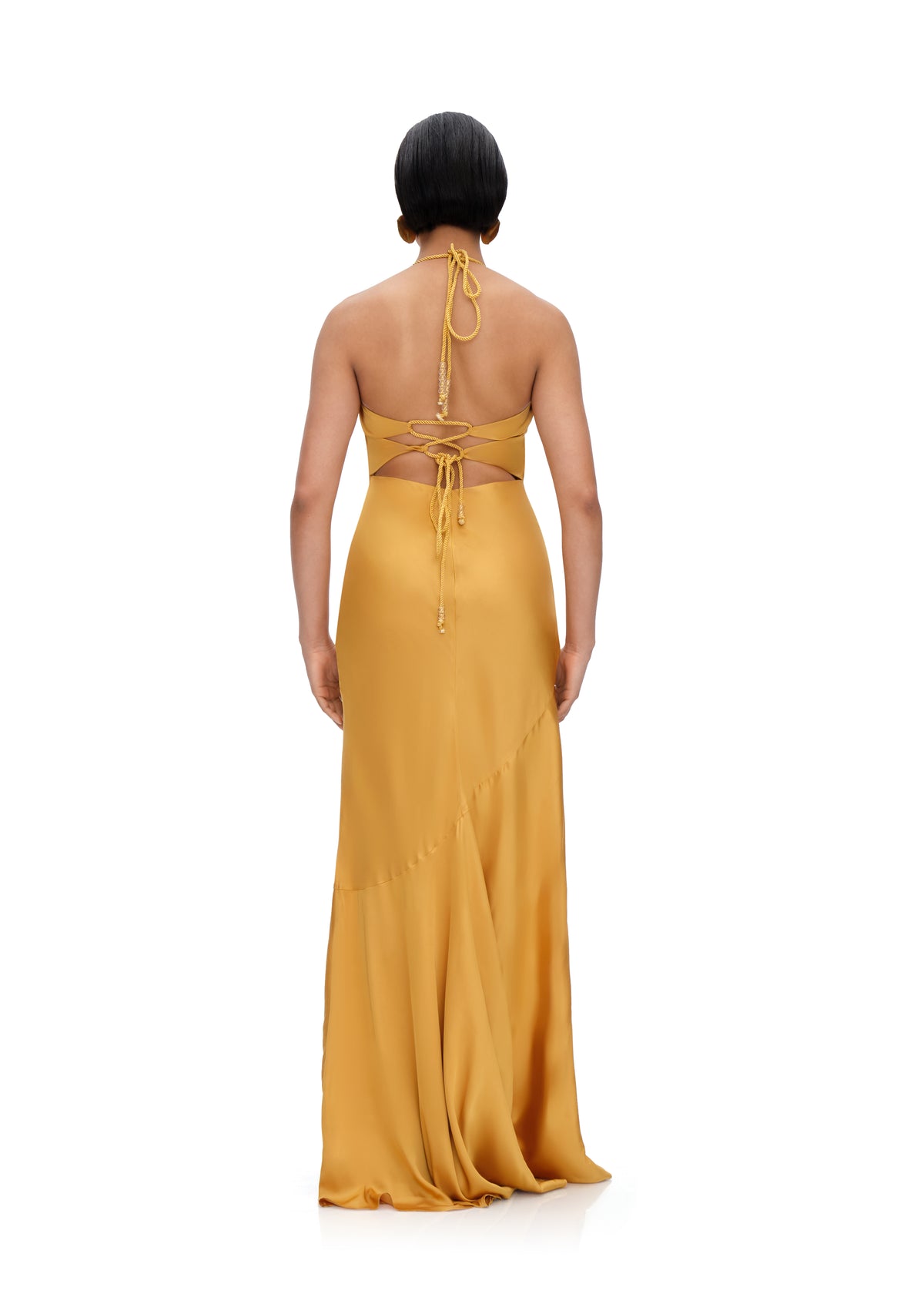 TIRO DRESS - MUSTARD