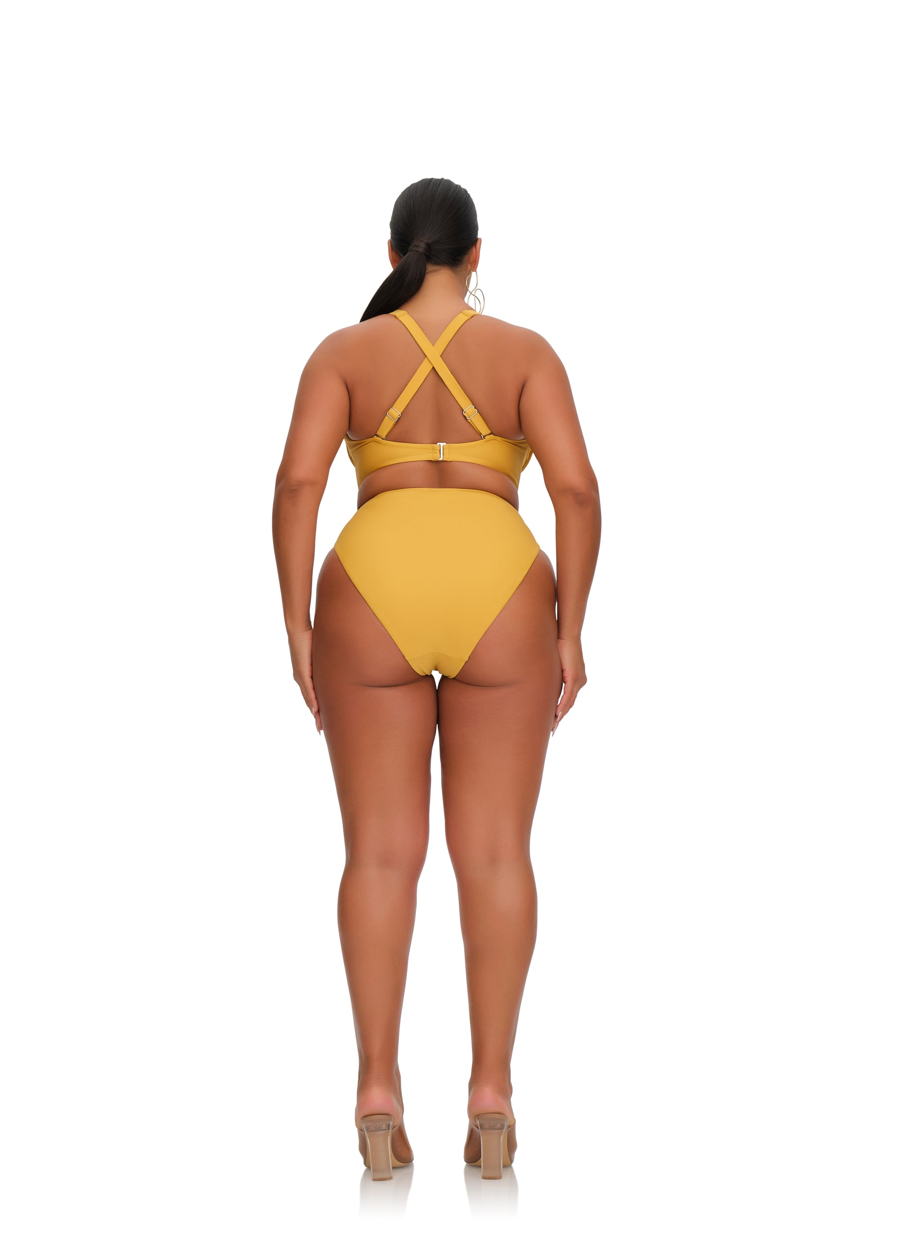 Mustard yellow swimsuit outlet plus size