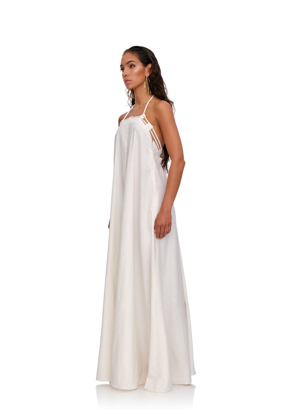 ESSI MAXI DRESS - LIMESTONE