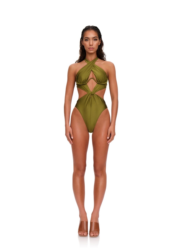 NAYO ONE PIECE SWIMSUIT - EMERALD