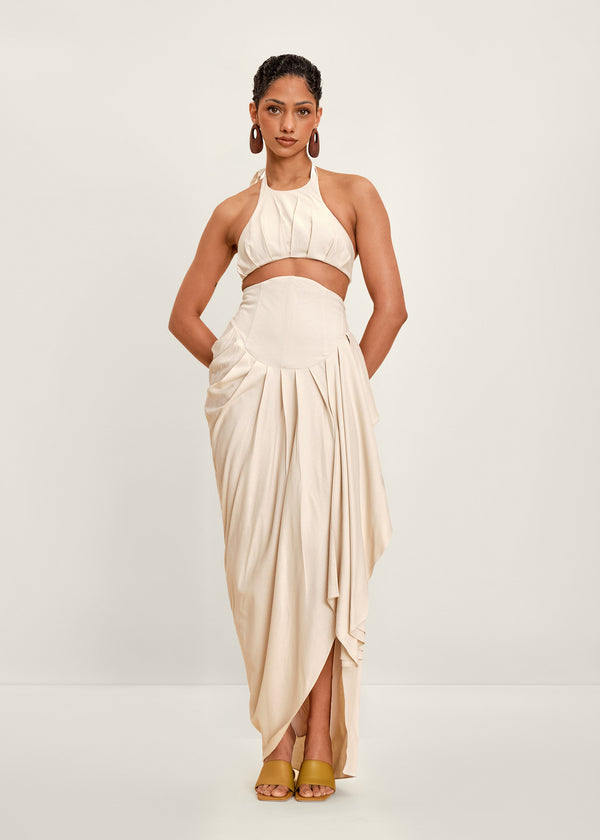 YENI CROP TOP - IVORY