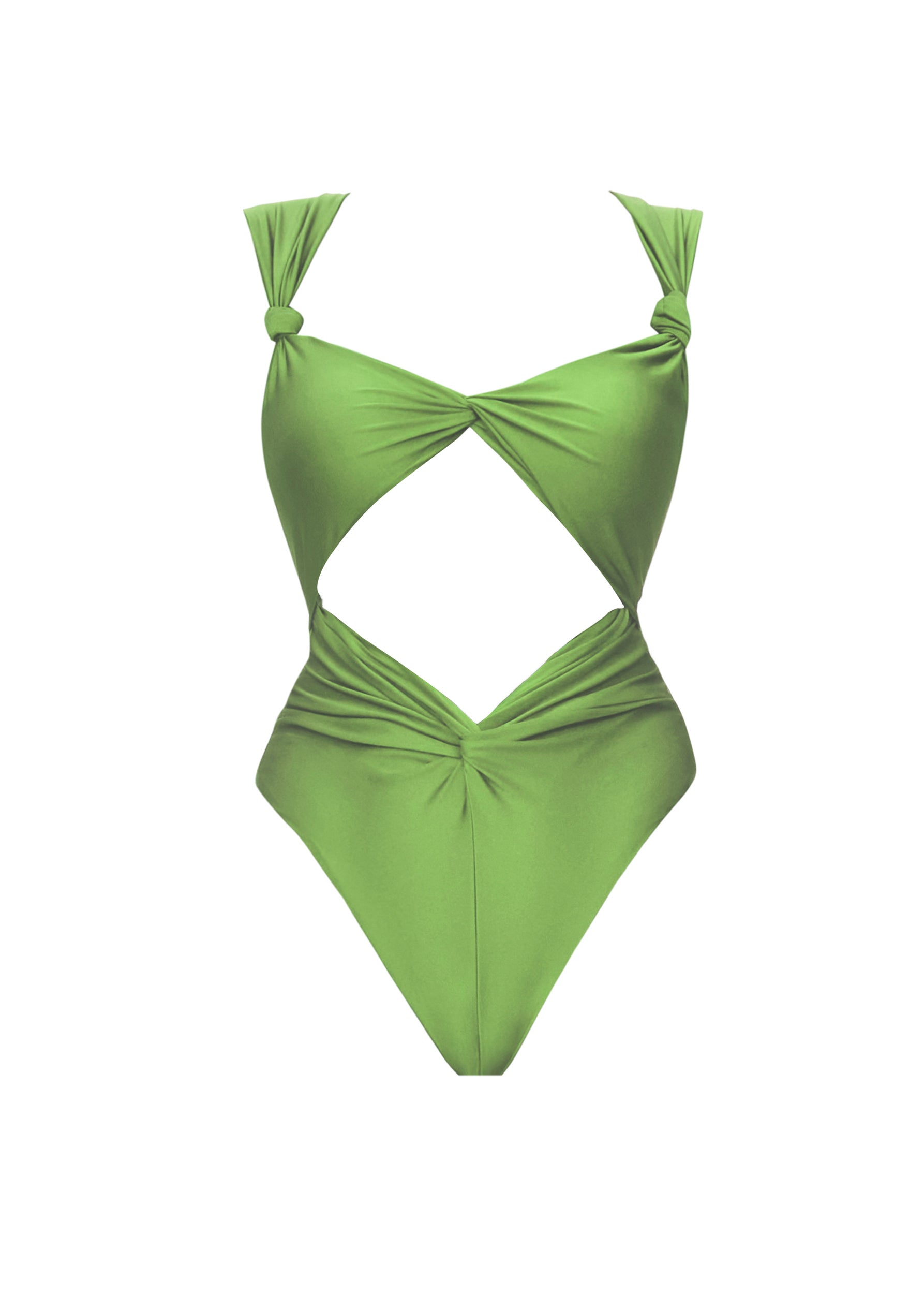 RORA ONE PIECE SWIMSUIT - ALOE